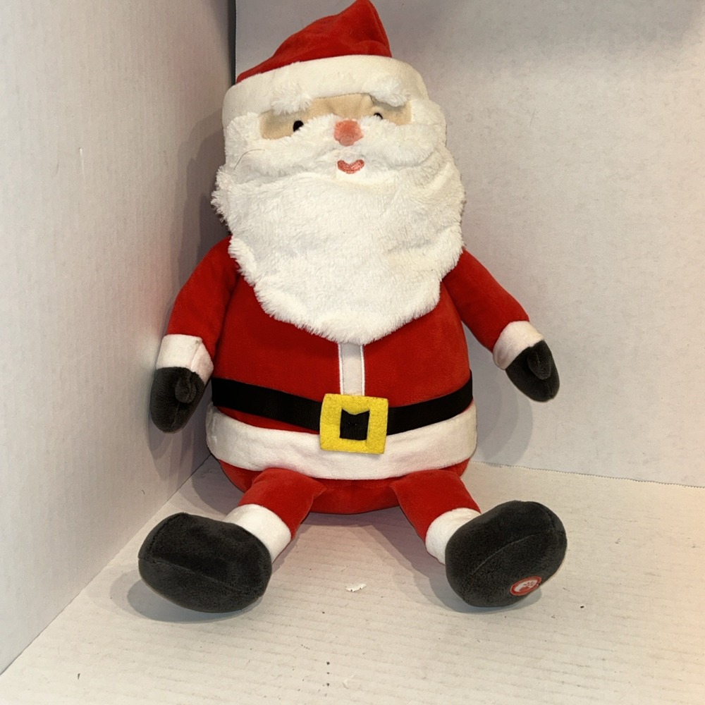 Hallmark Read & Play Santa Plush Interactive‎ Sounds Week Before Christmas P3